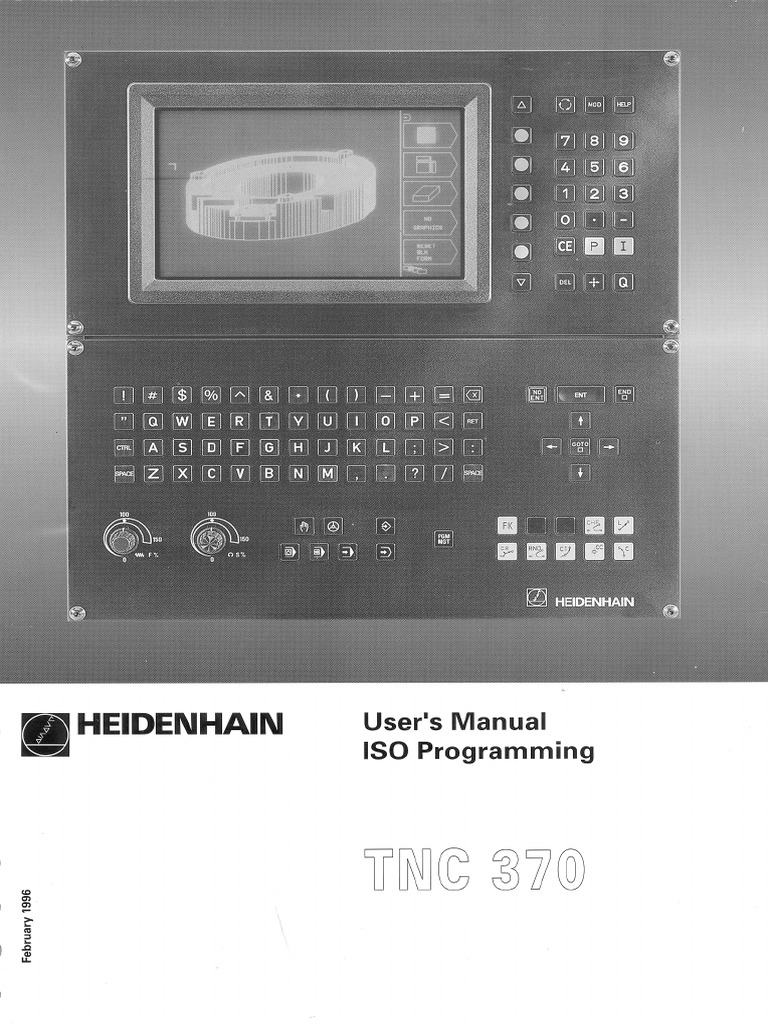 TNC 370 Gcode User Manual | PDF | Cartesian Coordinate System ...