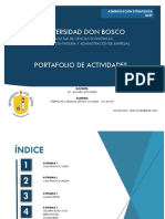 Portafolio de Actividades