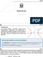 Ecuación y características de una hipérbola