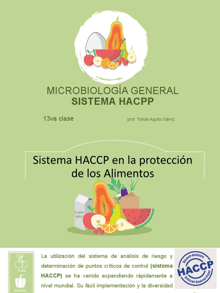 Sistema HACCP en Seguridad Alimentaria | PDF | Análisis de Riesgo y ...