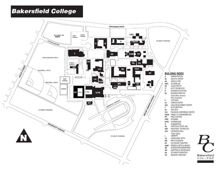 Bakersfield College Building Index | PDF