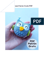 Buho Amigurumi Patron Gratis PDF