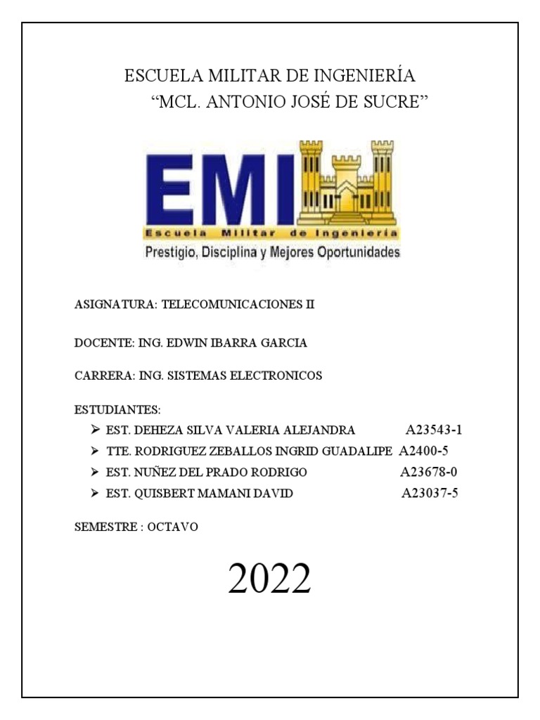 Informe sobre Modulación ASK en Telecomunicaciones | PDF | Modulación ...