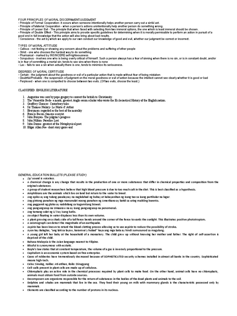 Let-Four Principles of Moral Discernment | PDF | Teachers | Decision Making