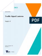 Specification TCS 038 Traffic Signal Lanterns Feb 2021