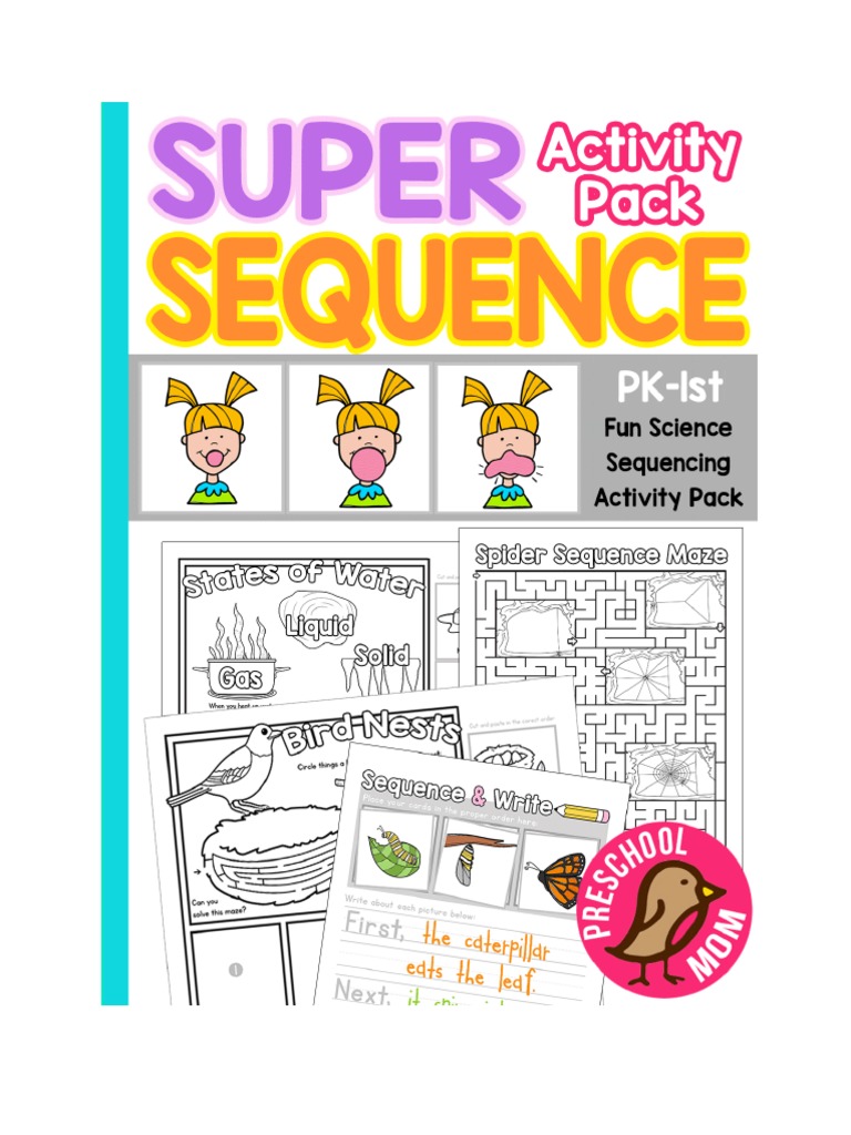 Science Sequencing Activity Pack PDF