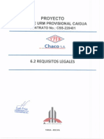 6.2 Requisitos Legales