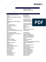 Amcham - Lista de Socios Mayo 2022