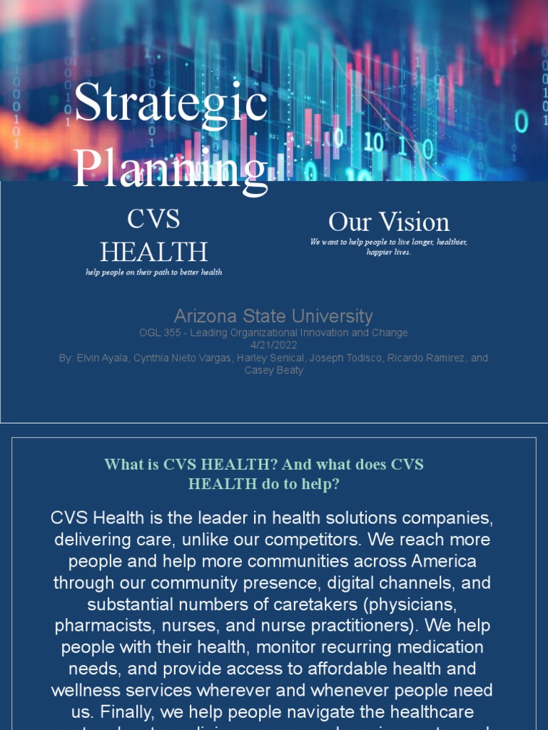 CVS Health: Vision and Strategic Focus | PDF | Health Care | Supply Chain