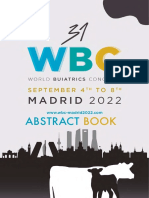 31 World Buiatrics Congress 2022