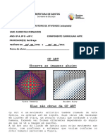 Arte - 8o Ano Adaptada