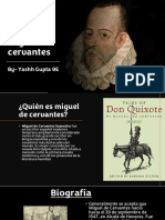 Miguel de Cervantes by Yashh Gupta 9E