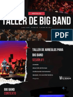 Taller de Arreglos Big Band UEB Sesión #1