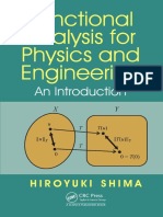 Functional Analysis For Physics and Engineering (Shima H)