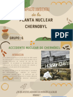 Impacto Ambiental Chernobyl