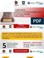 SOSIALISASI NASIONAL PARITRANA AWARD 2021-Korporasi