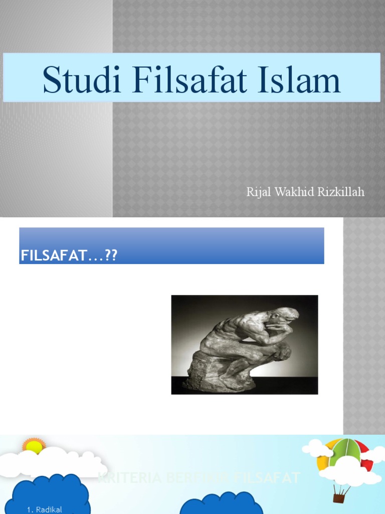 Pengantar Filsafat Islam Pdf
