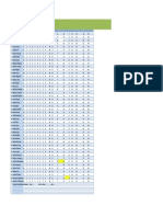 No Name Sex 5% 5%2 5%3 5%4 5%5 5%6 5%7 5%8 Total 40 % Test 1 (10%) Mid Exam (20% Test 2 (10%) Test 3 Total 60%final Exam (40%) Total100%) Column9