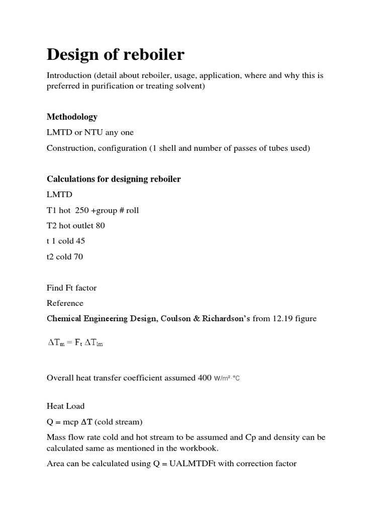 Kettle Reboiler PDF