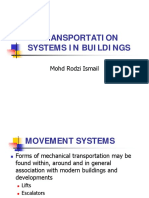 Transportation Systems in Buildings