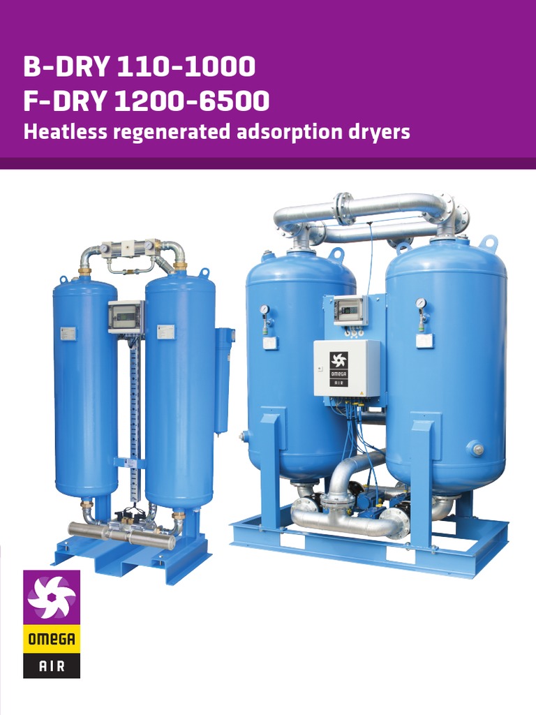 B-DRY Omega Air | PDF | Adsorption | Clothes Dryer