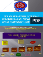 Pak Hardo (Peran Strategis Internal Auditor (Bidang Keuangan) Dalam Mewujudkan Good University Governance)