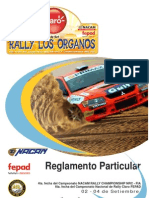 Rally Los Organos 2011 Reglamento y Anexos