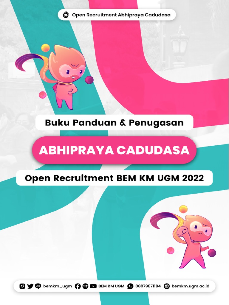 Rekrutmen BEM KM UGM 2022: Cadudasa | PDF