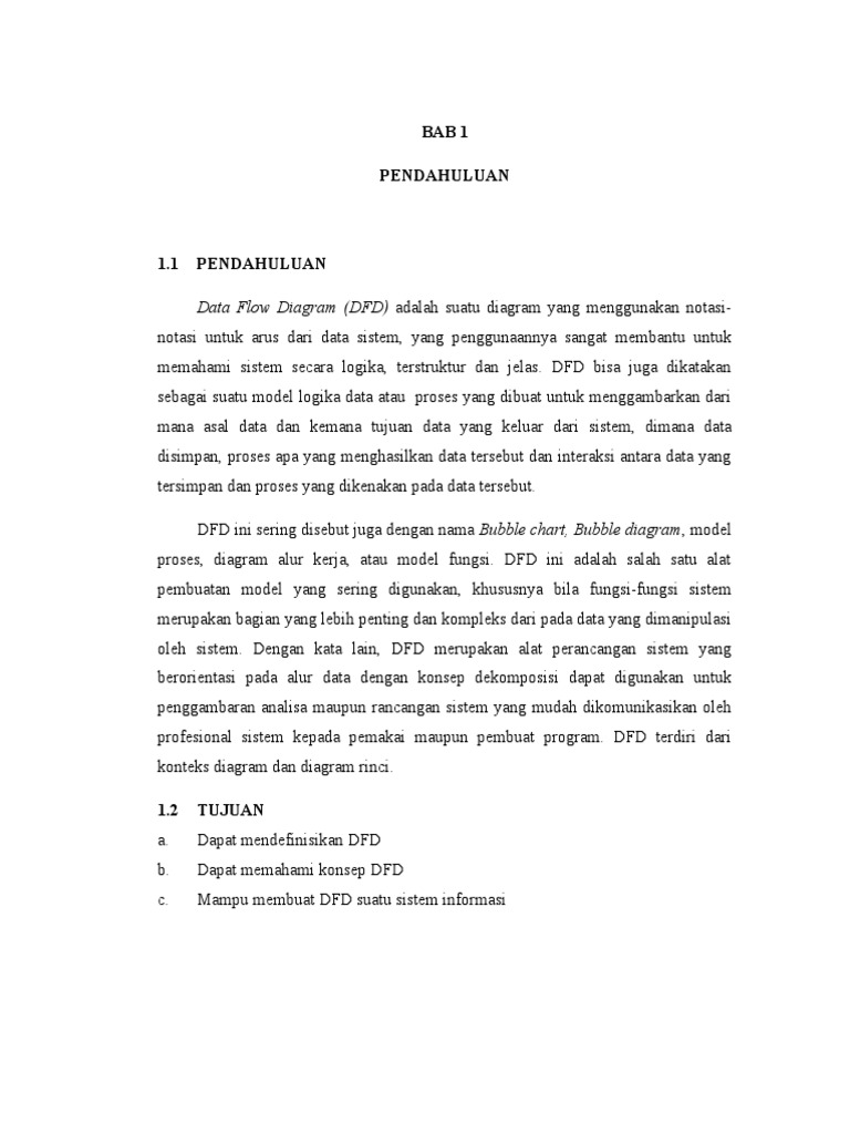Panduan Lengkap Data Flow Diagram | PDF | Bisnis | Komputer
