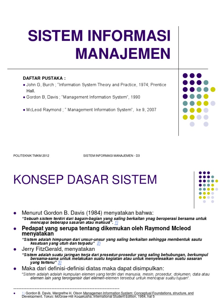 Proses Pengelolaan Data dengan Sistem Informasi Manajemen