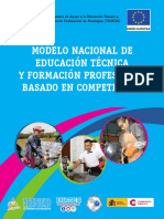 TECNACIONAL Modelo Nacional de Educación Técnica y Formación Profesional