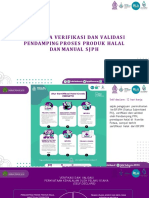 Verifikasi Dan Validasi & Praktek Pengisian Manual SJPH