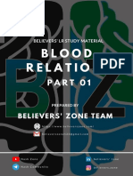 Believers' Zone Blood Relation Study Material Part 01