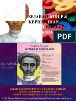 Bab 2 Sejarah Hidup & Kepribadian Tokoh Pendiri Muhammadiyah