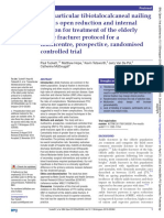 Tuckett P (2018) - Transarticular Tibiotalocalcaneal Nailing Versus Open Reduction and Internal Fixation For Treatment