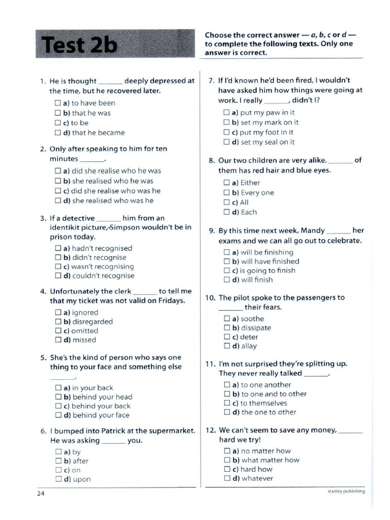 C1 2B | PDF