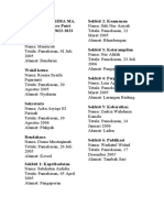 Biodata Osima 2022-2023