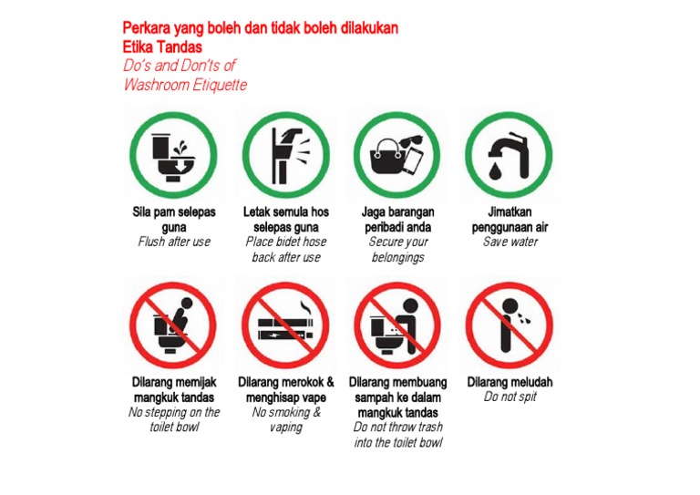 Notis penggunaan tandas pdf