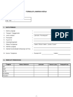 (Contoh) Form Data Diri - (Nama) - (Klasifikasi Jasa) - PT XYZ