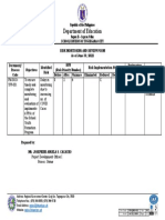 Monitoring Report Risks & Next Steps