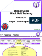 Module 36. Simple Linear Regression