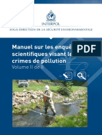 INTERPOL Pollution Crime Forensic Investiation Manual - Volume 2 FR