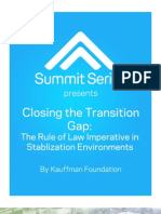 Closing the Transition Gap