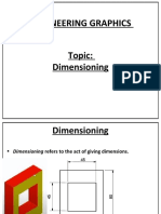 Dimensioning