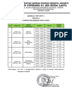 Jadwal, Tatib, Dan Peserta TO 1