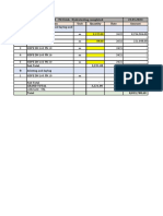 Erick Bill Calculation