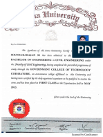 2.1 Degree Certificate - M.soundararajan