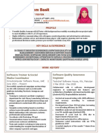 Sarah TBasit CV