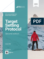 NZAOA Target Setting Protocol Second Edition