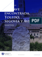 Diario de Viaje Juderías de Toledo Ávila Segovia Clemente Corona